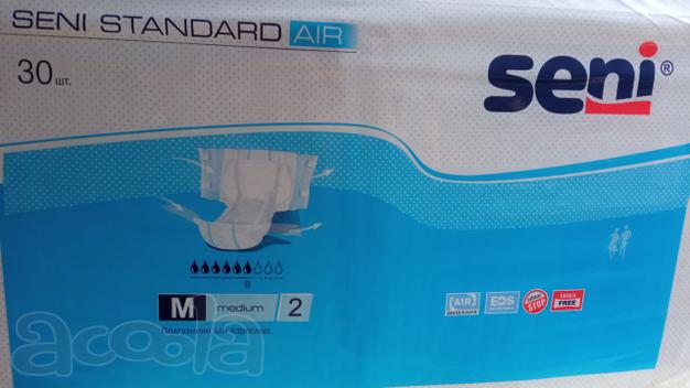 Подгузники для взрослых Seni Standard Air M2 (30 шт.)